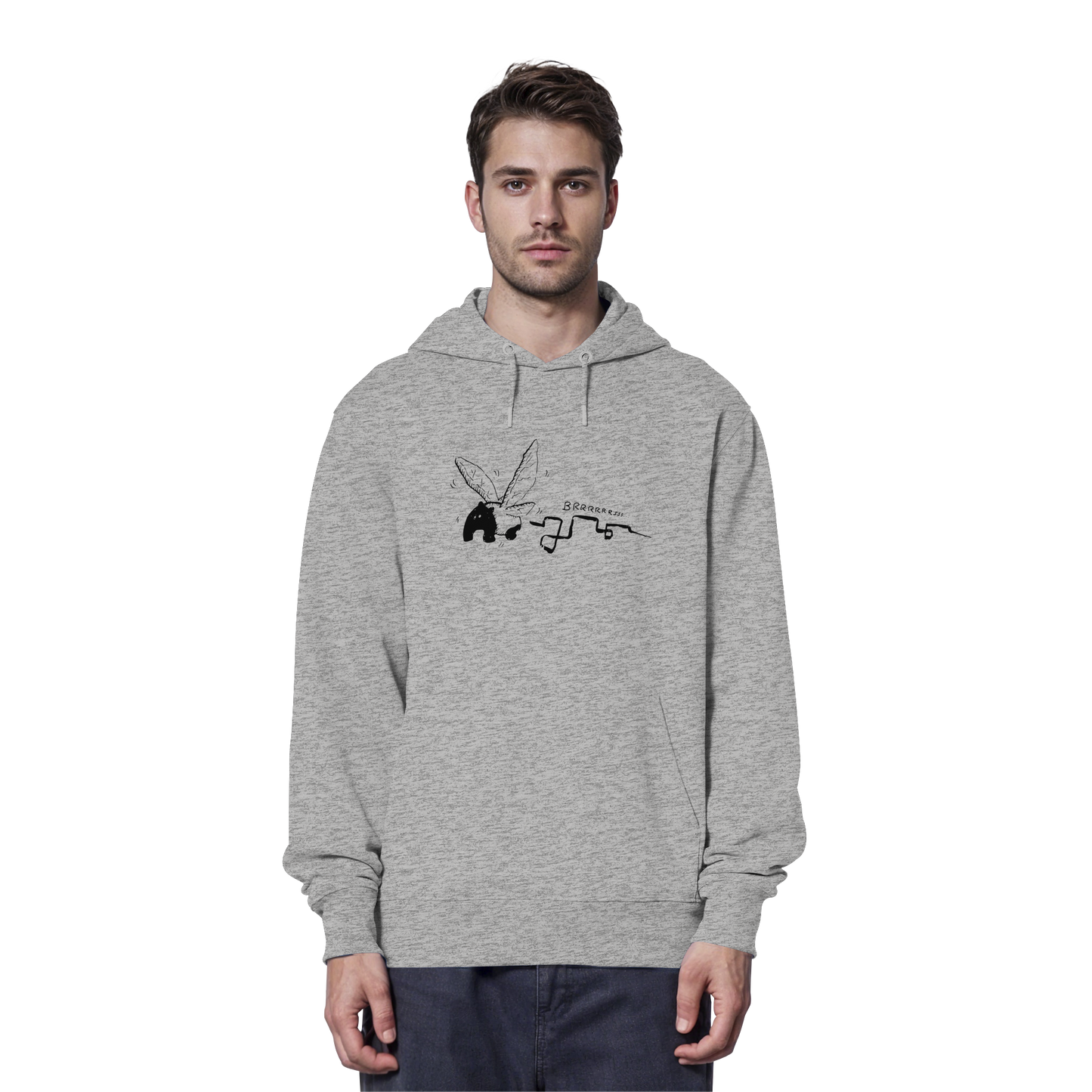 zauberhaft flatternde Tapir Fee - Organic Hoodie