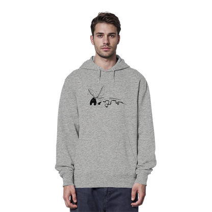 zauberhaft flatternde Tapir Fee - Organic Hoodie
