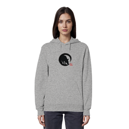 Zen Tapir im japanischen Enso Kreis - Organic Hoodie