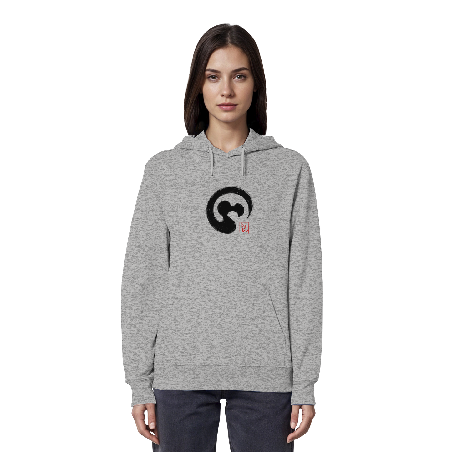 Zen Dodo im japanischen Enso Kreis - Organic Hoodie