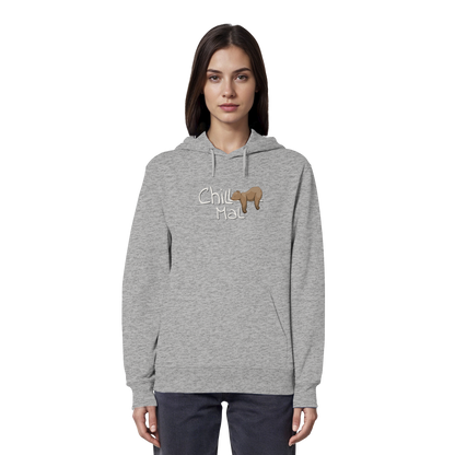 Chill Mal schläfriger Braunbär - Organic Hoodie