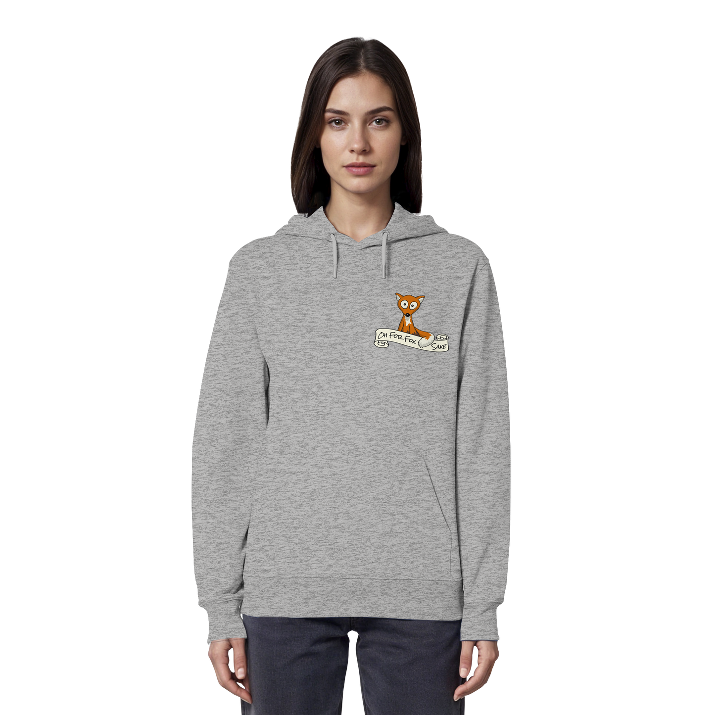 Oh For Fox Sake – Um Fuchses Willen - Organic Hoodie