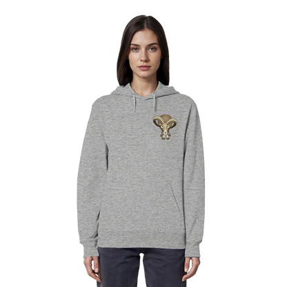 Bockiges Mufflon Widder Schafbock - Organic Hoodie
