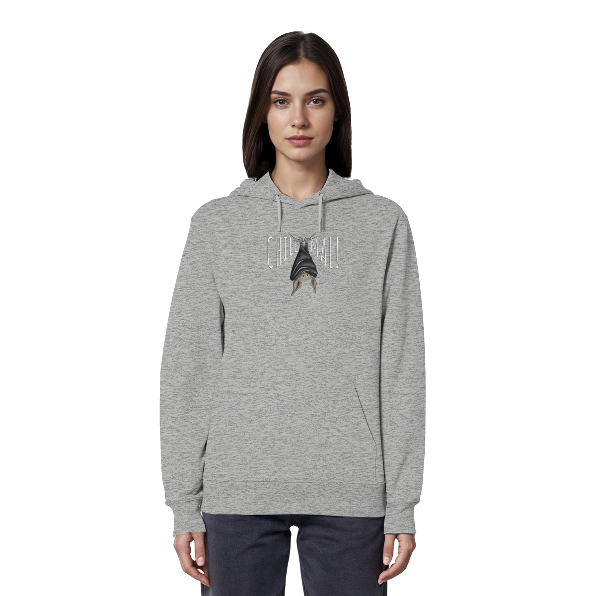 Chill Mal gemütliche Fledermaus - Organic Hoodie