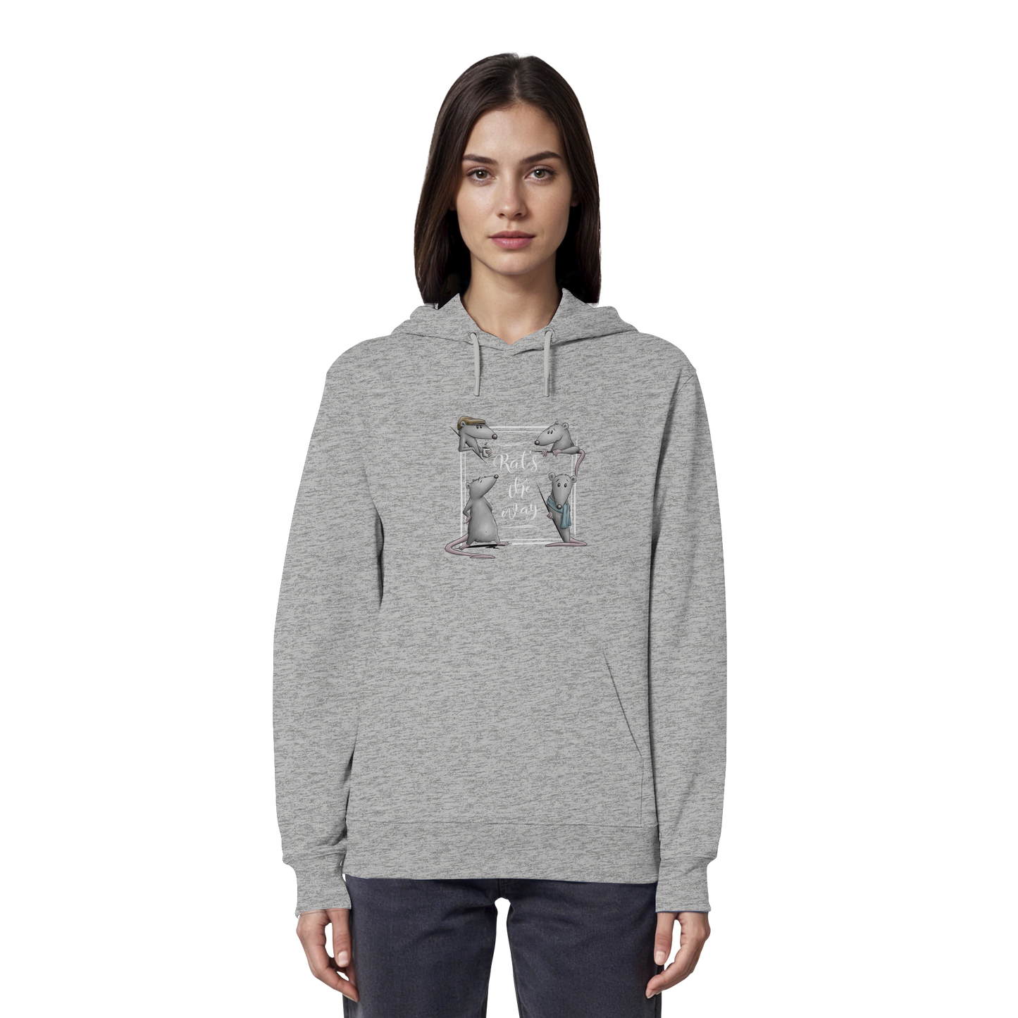 Rat’s The Way Kaffeehaus Ratten - Organic Hoodie