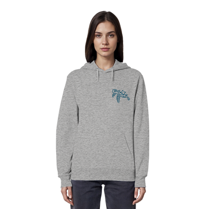Lässig lustige Wasserschildkröte - Organic Hoodie