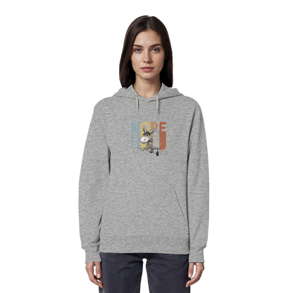 Nope | bockiger Esel - Organic Hoodie