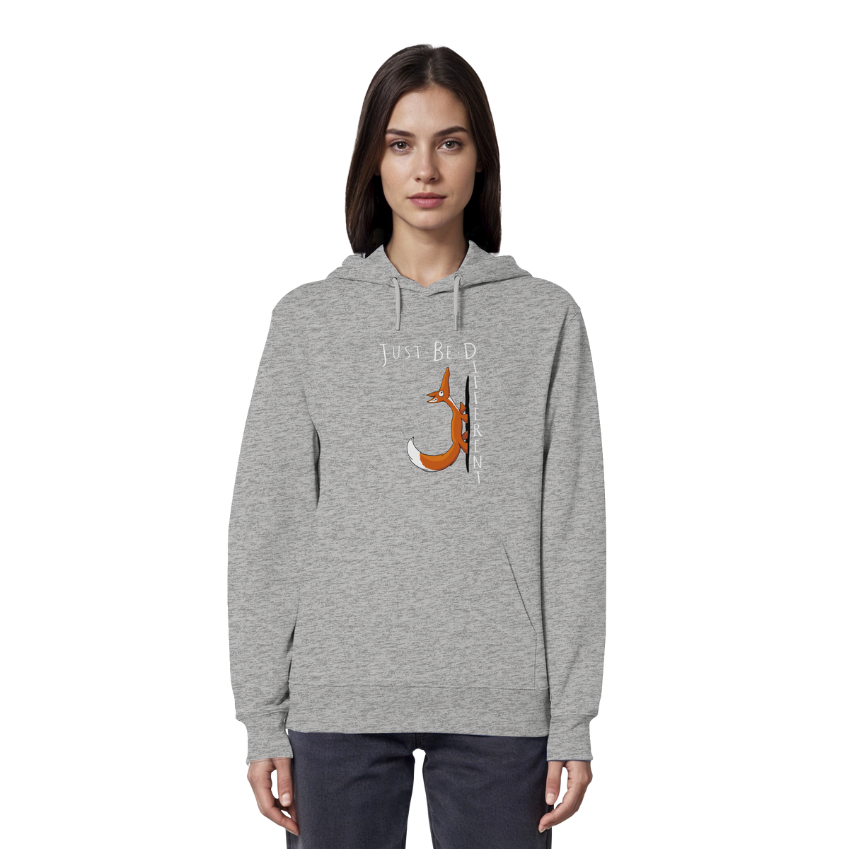 Just Be Different | Sei Anders, kleiner Fuchs - Organic Hoodie