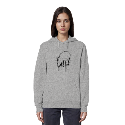 Urban Street Art Tapir Silhouette - Organic Hoodie