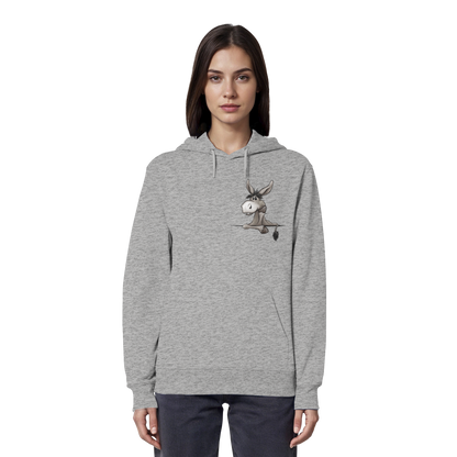 Lustiger lässiger Esel - Organic Hoodie