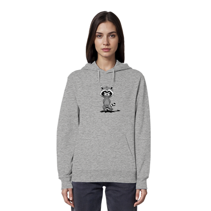 Frecher kleiner Waschbär - Organic Hoodie