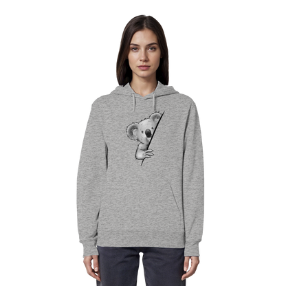 Koala Bär Illustration - Organic Hoodie