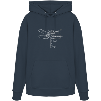 Breite die Flügel aus und flieg los | Libelle - Organic Hoodie