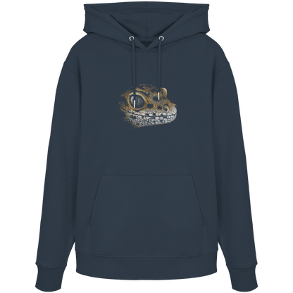 Leopard Gecko Skizze Kritzelkunst - Organic Hoodie