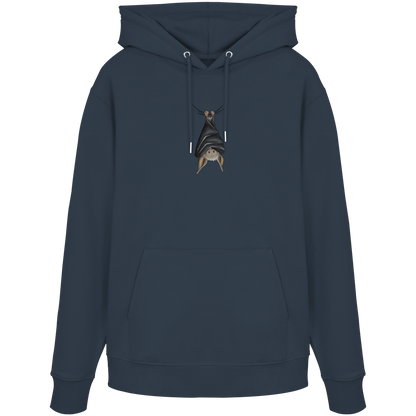 Lustig chillende Fledermaus - Organic Hoodie