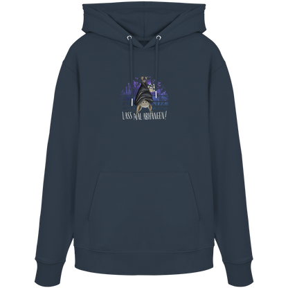 Lass mal abhängen Fledermaus - Organic Hoodie