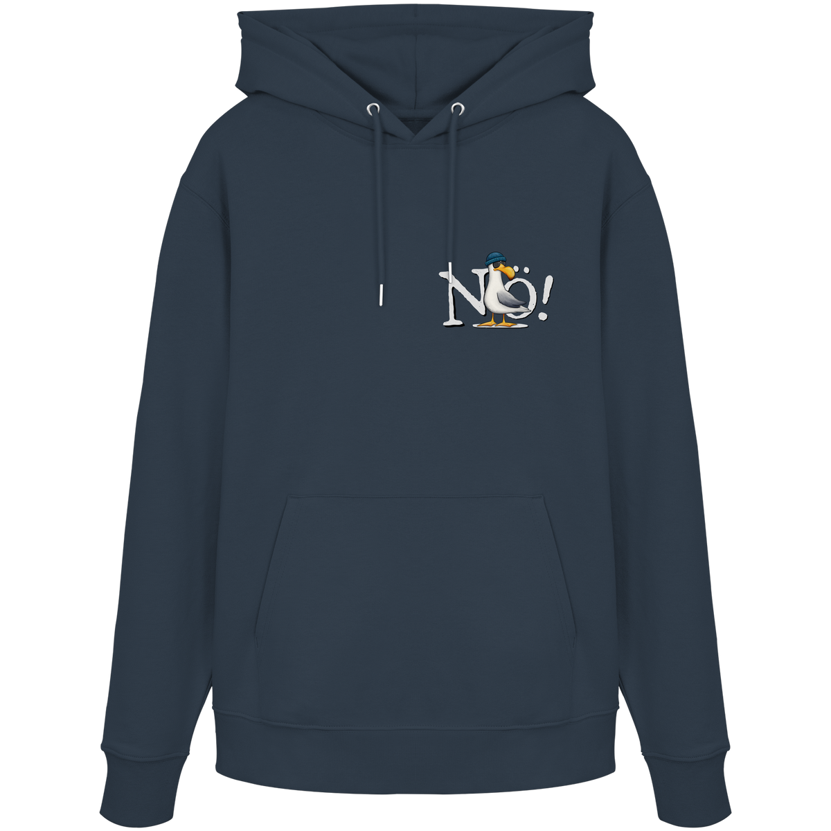 Nö Kein Bock Möwe - Organic Hoodie