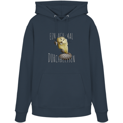 Einfach mal Durchbeissen Biber - Organic Hoodie