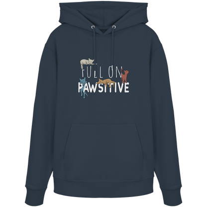 Full On Pawsitive! Gechillte Katzen - Organic Hoodie