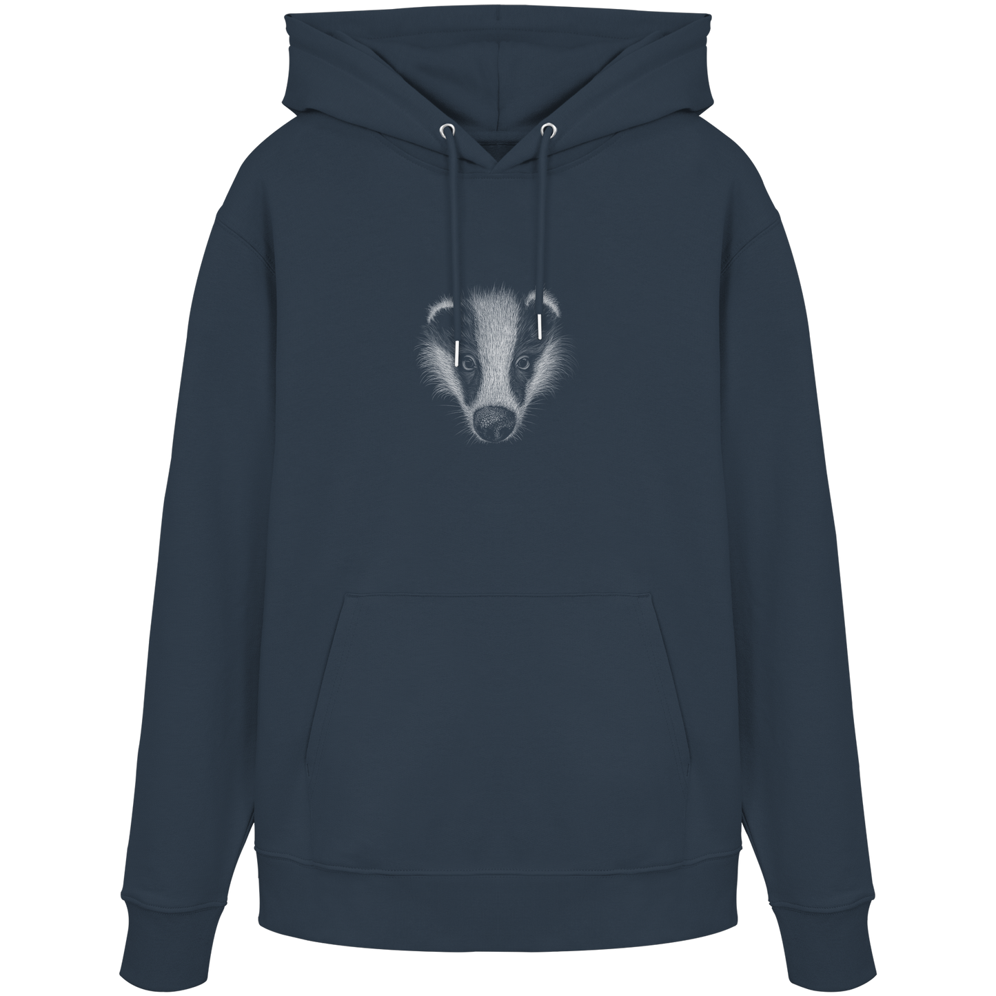 Kritzel-Kunst Dachs Illustration - Organic Hoodie