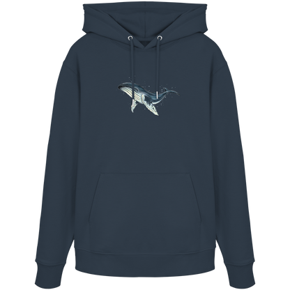 Tiefsee Ozean-Riese Buckelwal - Organic Hoodie