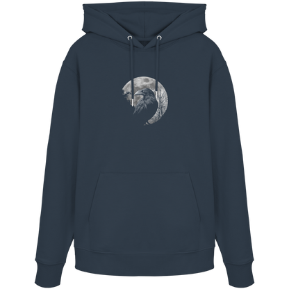 Vollmond-Rabe - Organic Hoodie