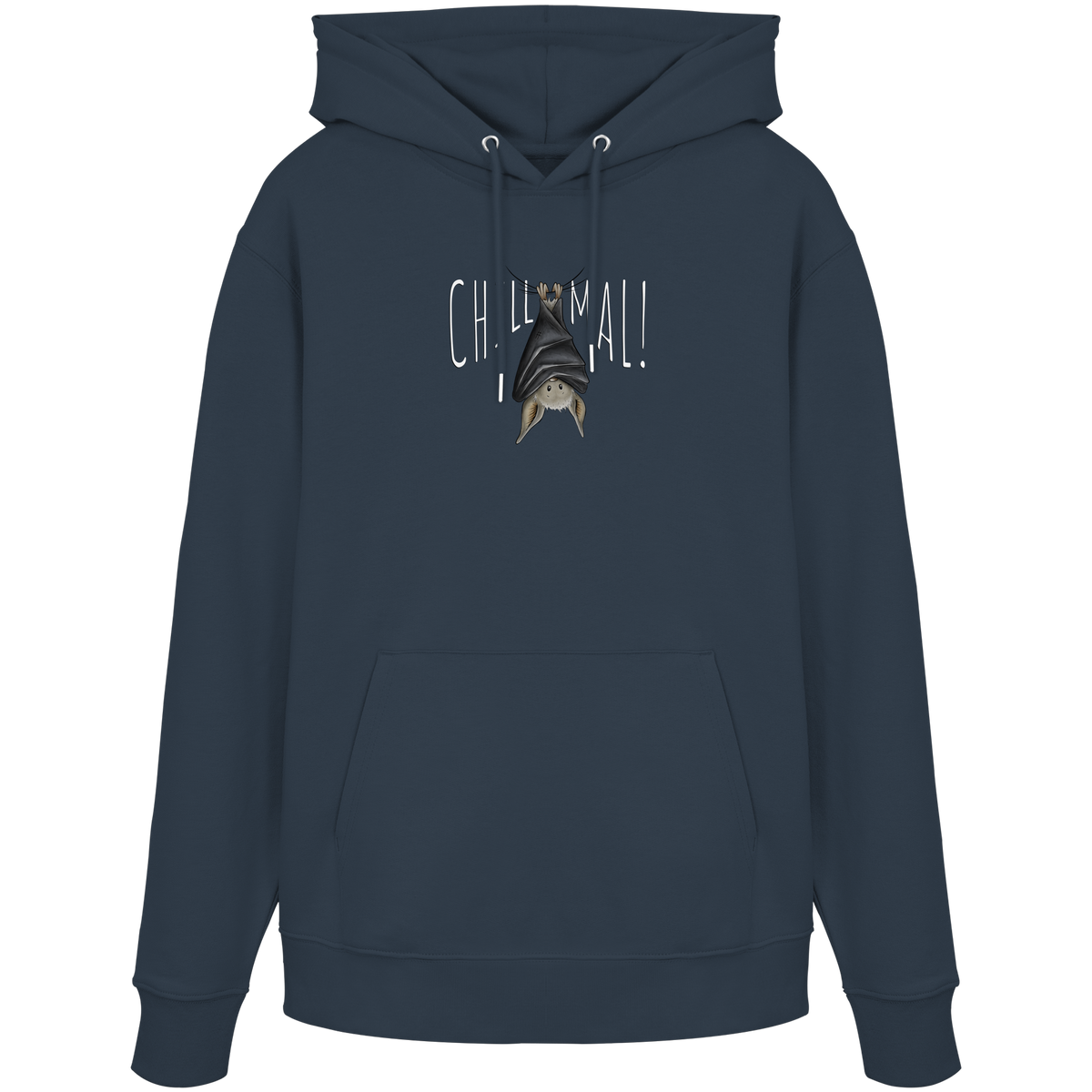 Chill Mal gemütliche Fledermaus - Organic Hoodie