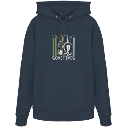 Life Stinks Sometimes Stinktier Weisheit - Organic Hoodie