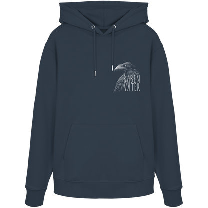 Rabenvater schwarzer Rabe Krähe - Organic Hoodie