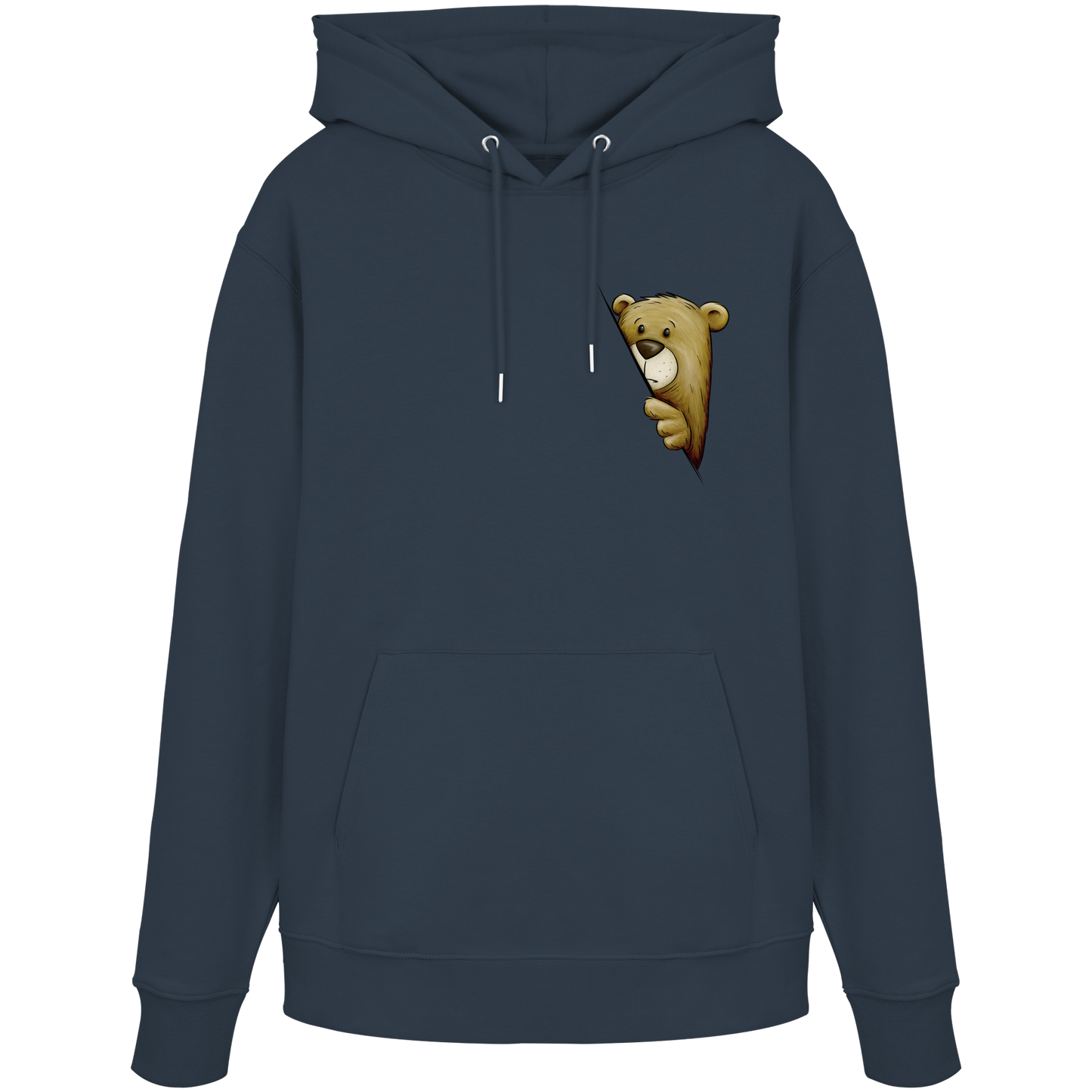 Funky Bär Illustration - Organic Hoodie