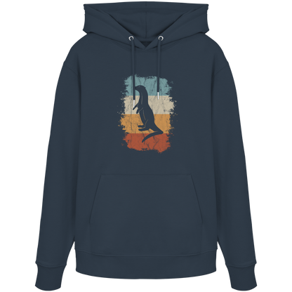 Retro Otter Fischotter Silhouette - Organic Hoodie