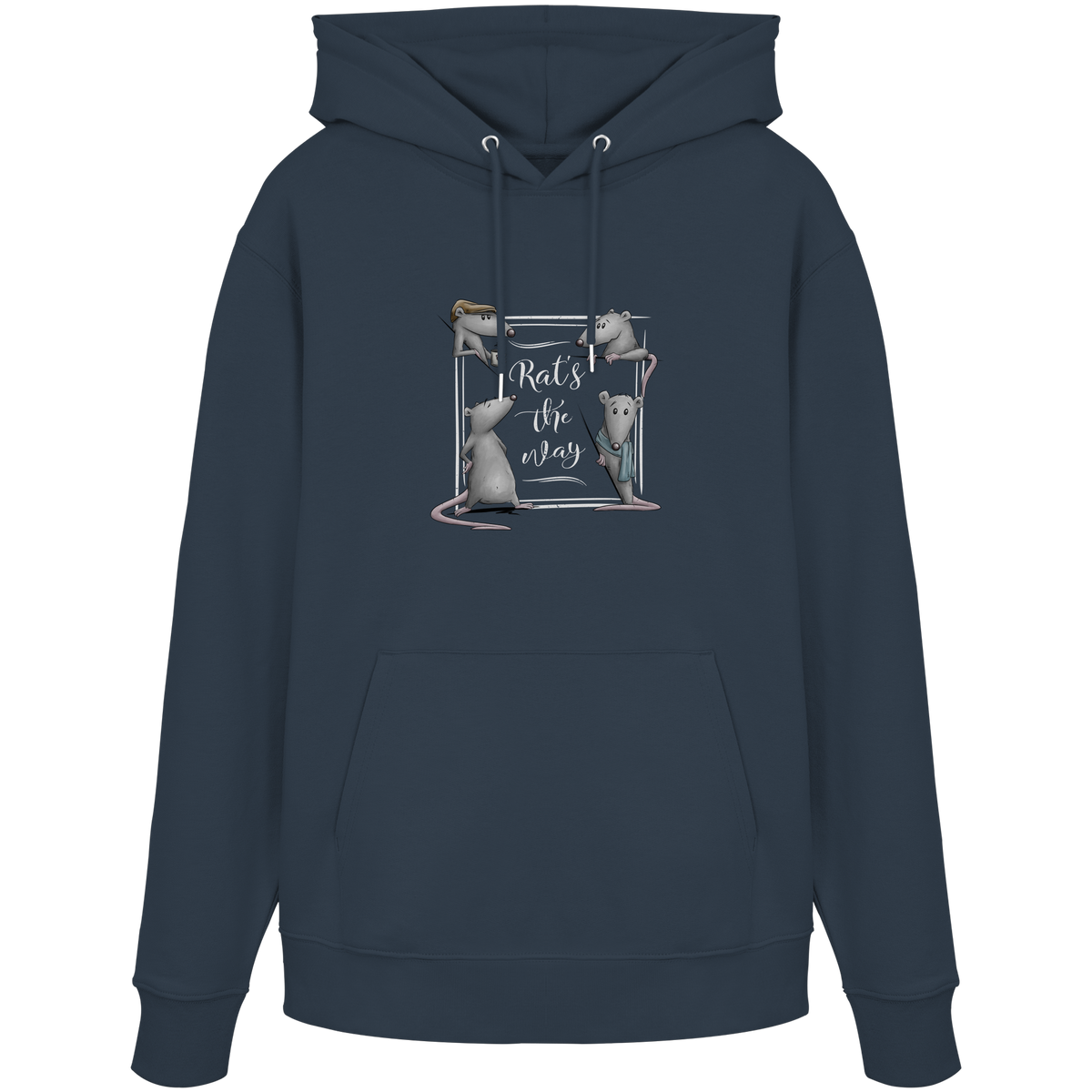 Rat’s The Way Kaffeehaus Ratten - Organic Hoodie