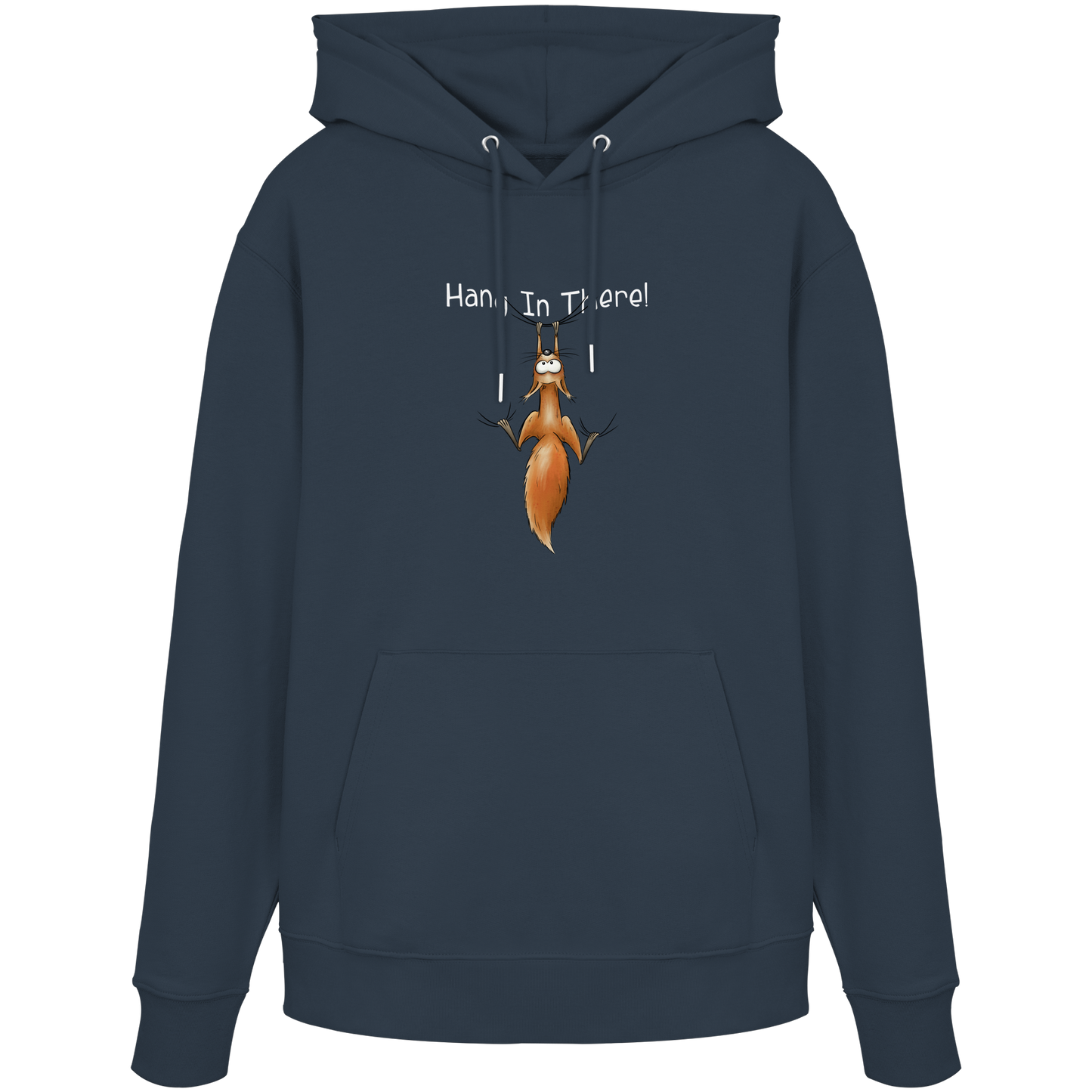 Hang In There | Lässiges Eichhörnchen - Organic Hoodie