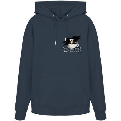 Der frühe Vogel kann mich mal | Kaffee Rabe - Organic Hoodie