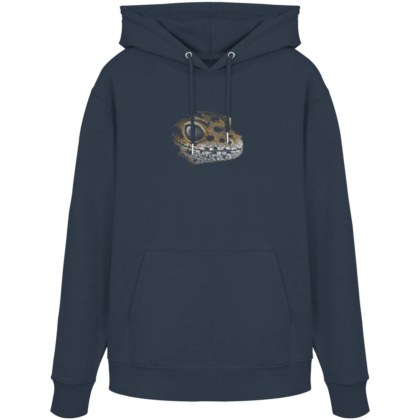 Leopard Gecko Skizze Kritzelkunst - Organic Hoodie
