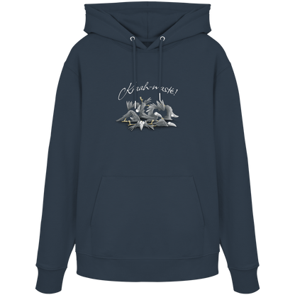 Kraah-masté! Yoga Raben Krähen - Organic Hoodie