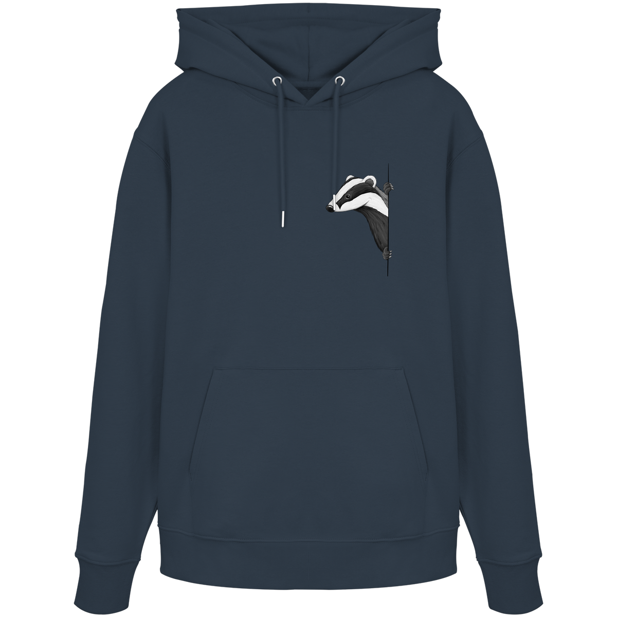 Lässiger Dachs Meister Grimbart - Organic Hoodie