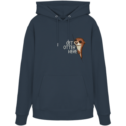 Get Otter Here | Lustiger Otter Kalauer - Organic Hoodie