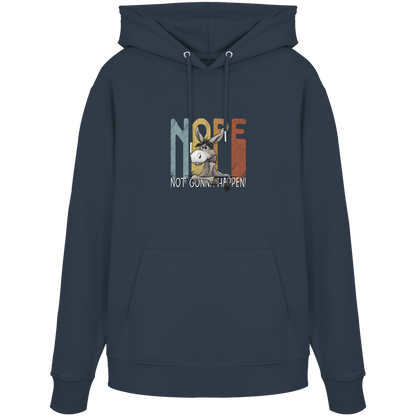 Nope | bockiger Esel - Organic Hoodie
