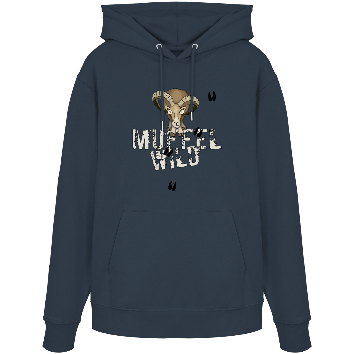 Muffel Wild Mufflon - Organic Hoodie