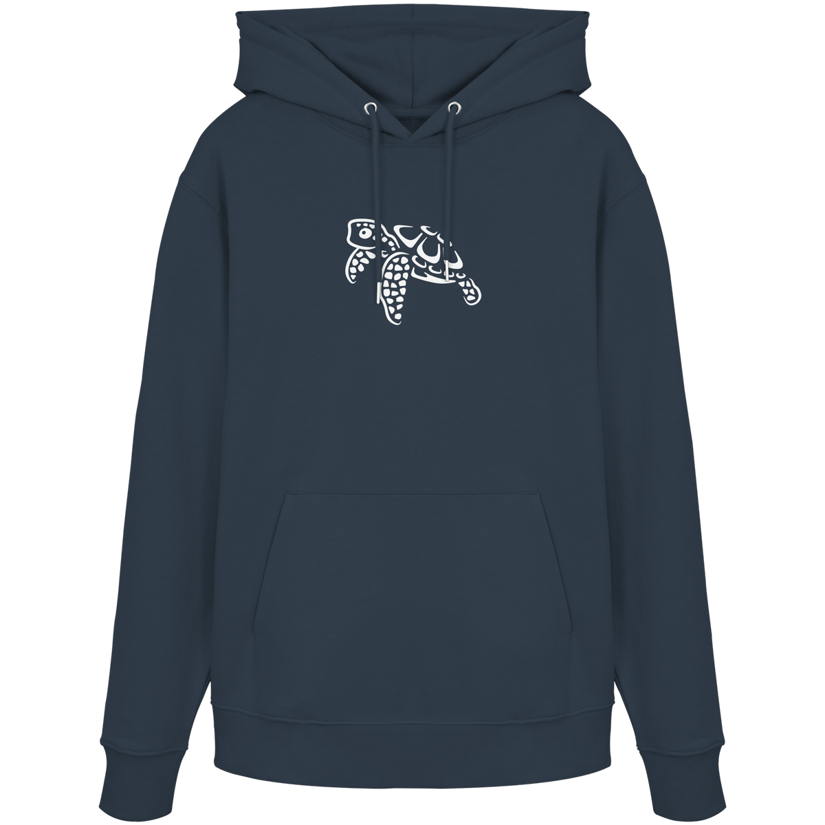schwimmende Meeres-Schildkröte - Organic Hoodie