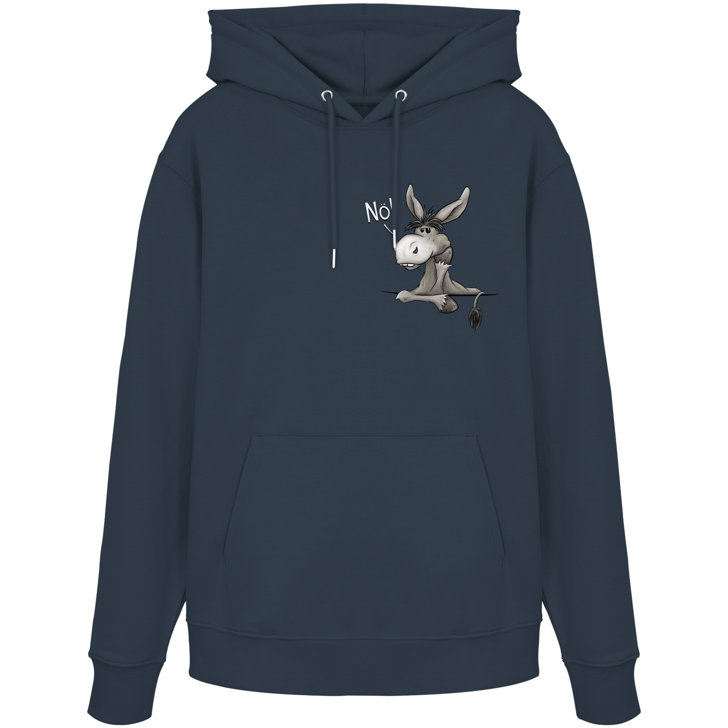 Nö! Störrischer Esel - Organic Hoodie