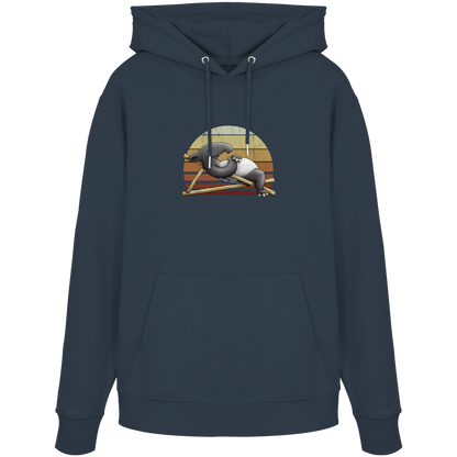 Lässiger Retro Sundown Tapir - Organic Hoodie