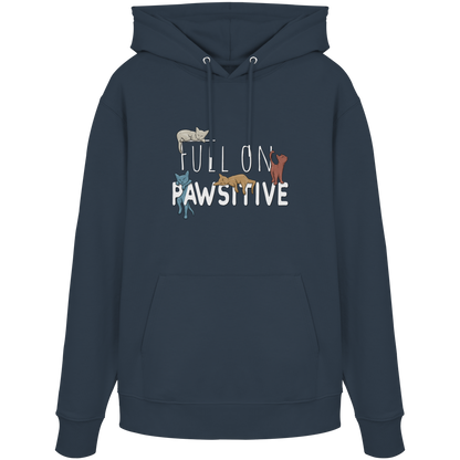 Full On Pawsitive! Gechillte Katzen - Organic Hoodie