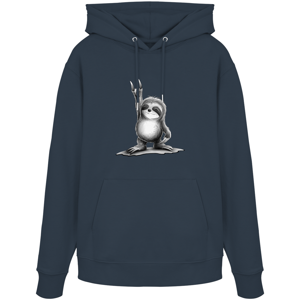 Rock On Party Faultier - Organic Hoodie