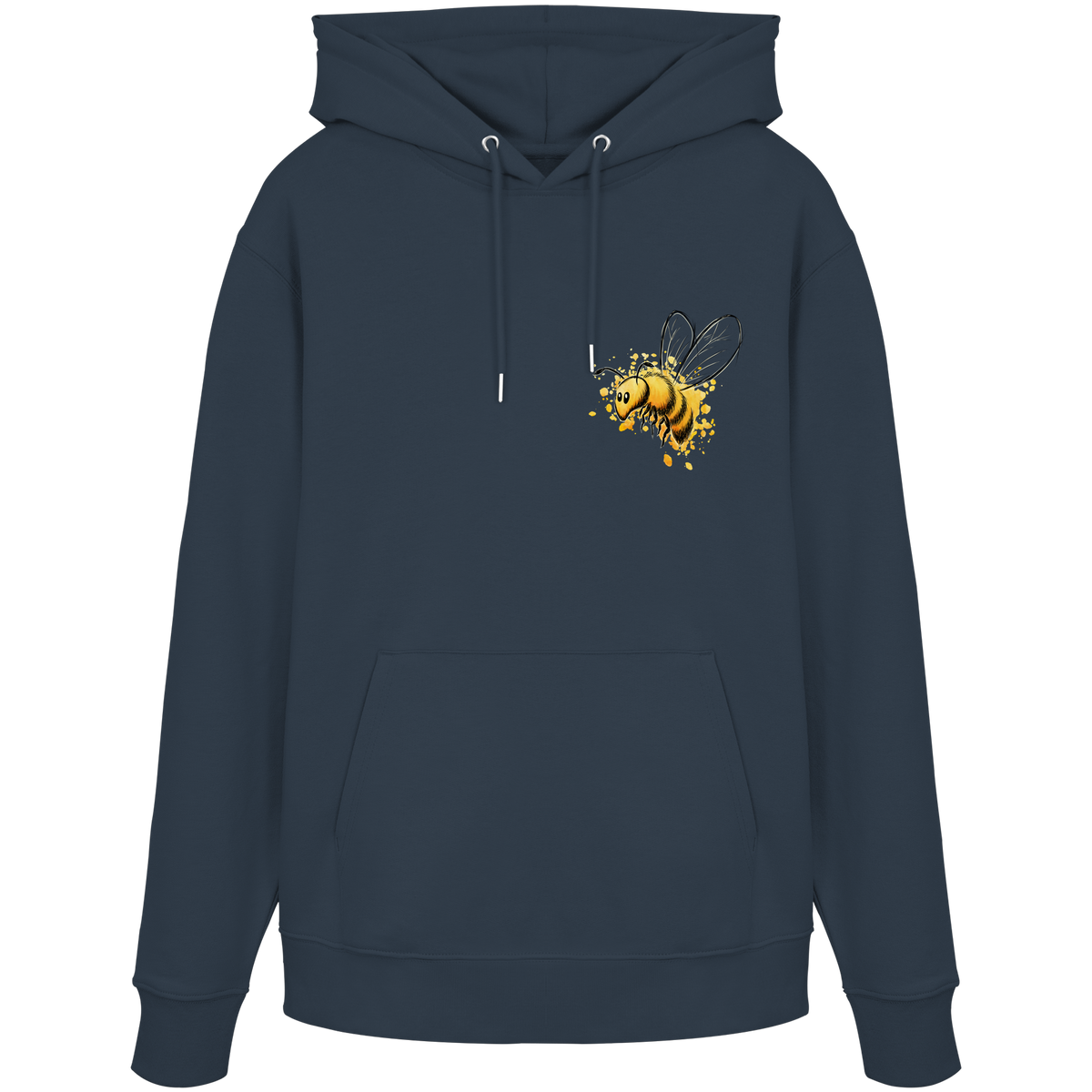 Lässige kleine Honig-Biene - Organic Hoodie