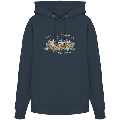 Nope, Nee, Nö Katzen - Organic Hoodie