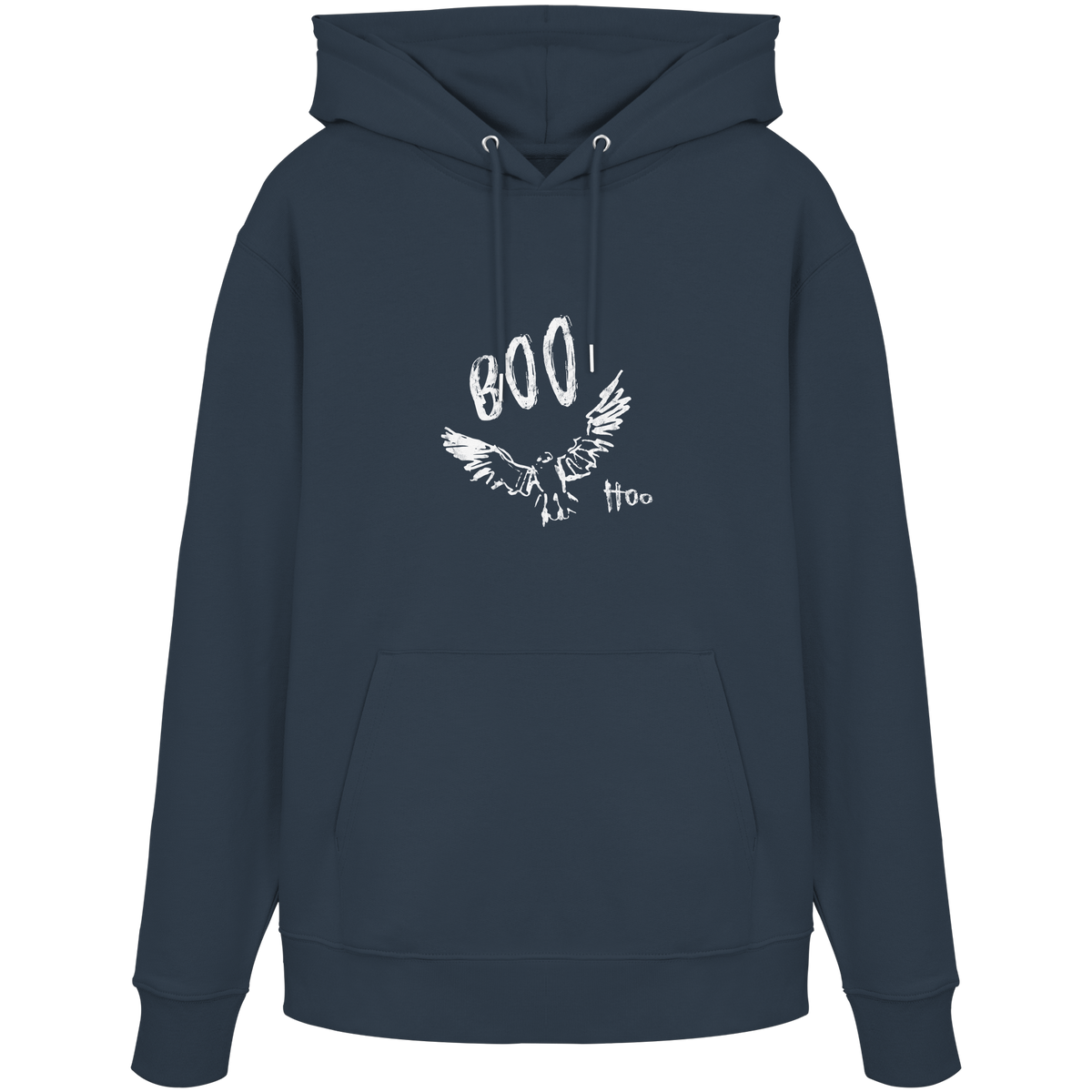 Boo Hoo! Fliegende Eule  - Organic Hoodie