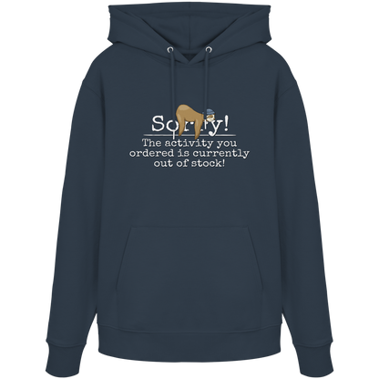 No-Activity Faultier - Organic Hoodie