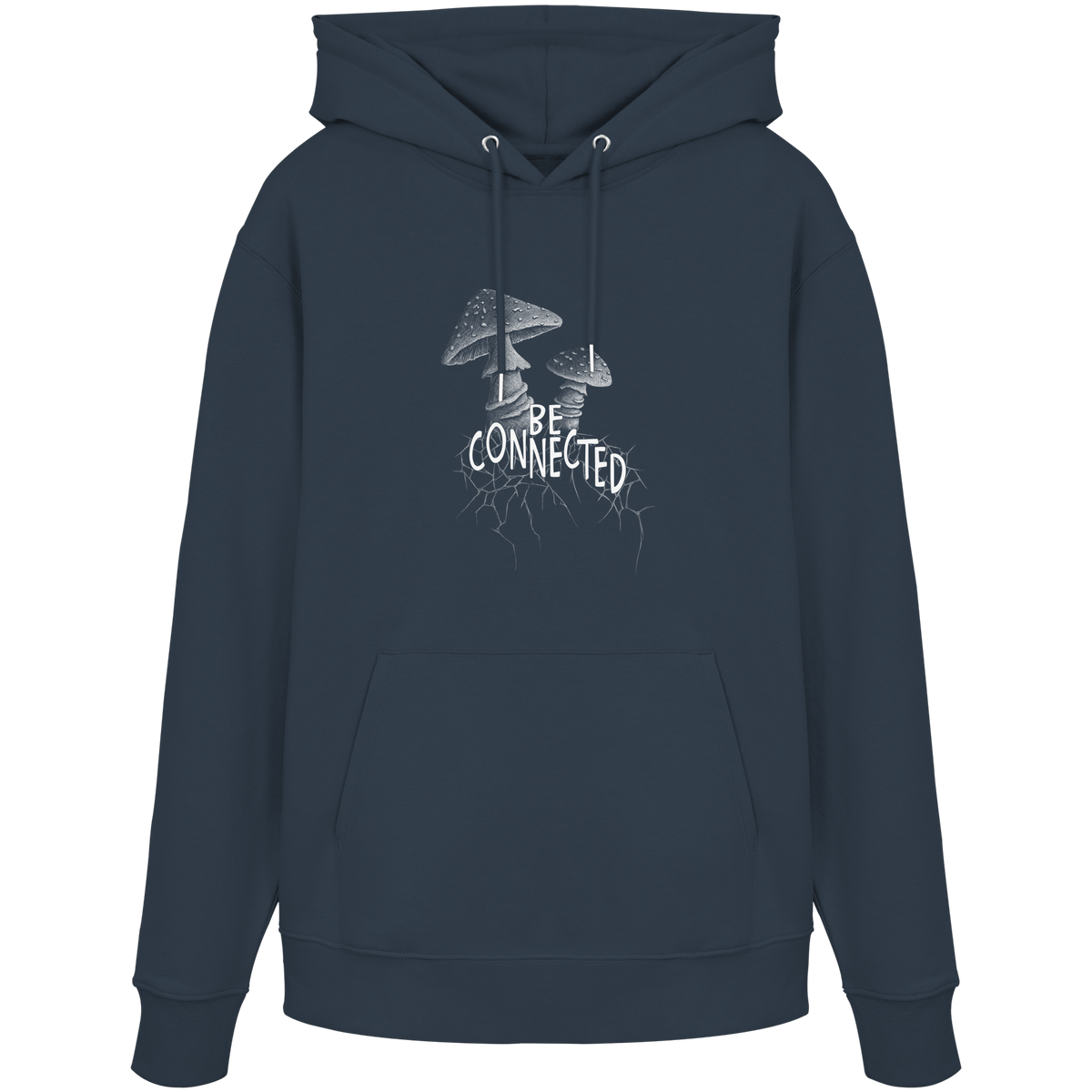 Be Connected Panther-Pilz - Organic Hoodie